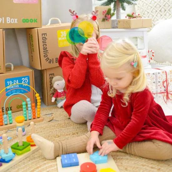 25–36 Monate Lernbox Didaktisches Spielzeug ab 2 Jahren Tooky Toy