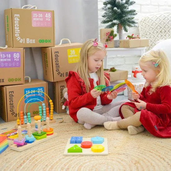 25–36 Monate Lernbox Didaktisches Spielzeug ab 2 Jahren Tooky Toy