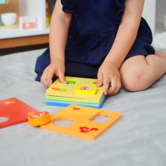 25–36 Monate Lernbox Didaktisches Spielzeug ab 2 Jahren Tooky Toy