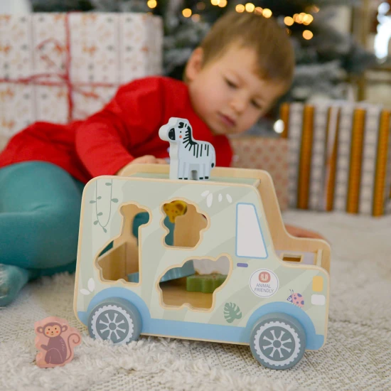 Holzeinlage Safaritiere