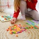 Kinderbrettspiel Kleines Mosaik zur Entwicklung der Kreativität