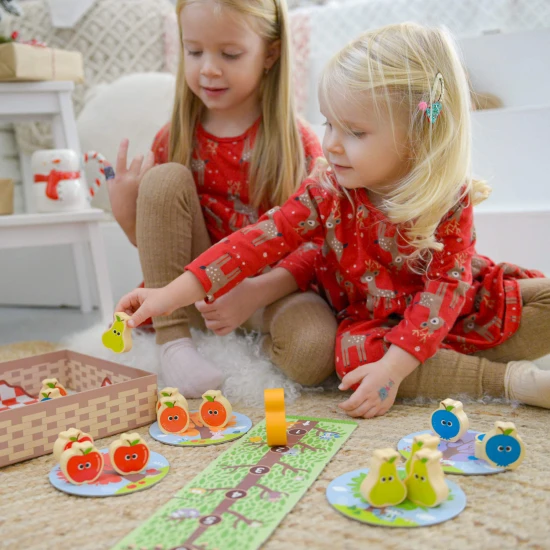 Obstgarten-Brettspiel für Kinder