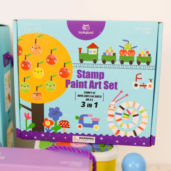 Großes Kreativset Farben in der Tube Malen