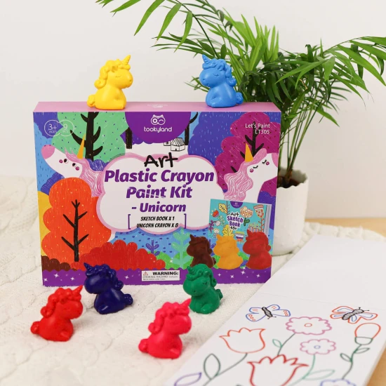 Kreatives Buntstiftset für die Kleinen: Dinosaur Tookyland.