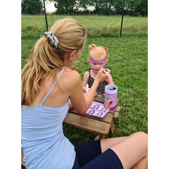 Fröhliche Gesichtsfarben 10 Stück Tooky Toy