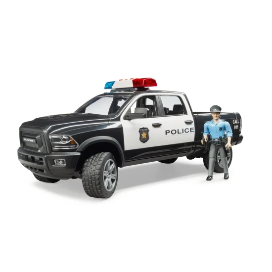 Bruder RAM 2500 Polizei-Pick-up mit Polizist