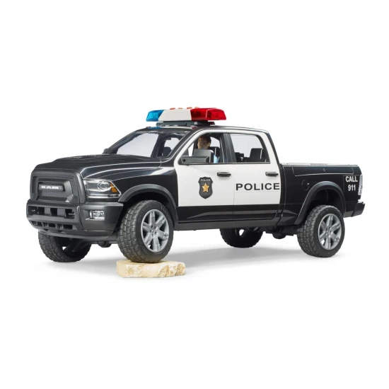Bruder RAM 2500 Polizei-Pick-up mit Polizist