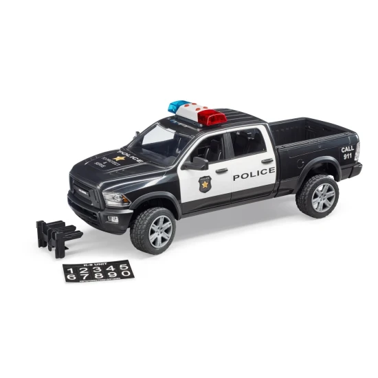 Bruder RAM 2500 Polizei-Pick-up mit Polizist