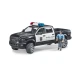 Bruder RAM 2500 Polizei-Pick-up mit Polizist