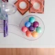 Magnetischer Bausatz Pastel Ball Run Pack 106 Teile