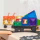 Magnetisches Bauset Rainbow Transport 50 Teile