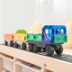 Magnetisches Bauset Rainbow Transport 50 Teile