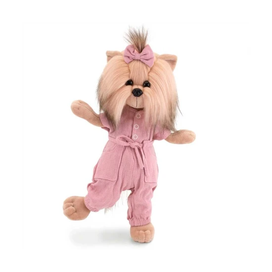 Lucky Doggy Plüsch Hündin Yorkshire - Yoyo Comfortable Walk Orange Toys