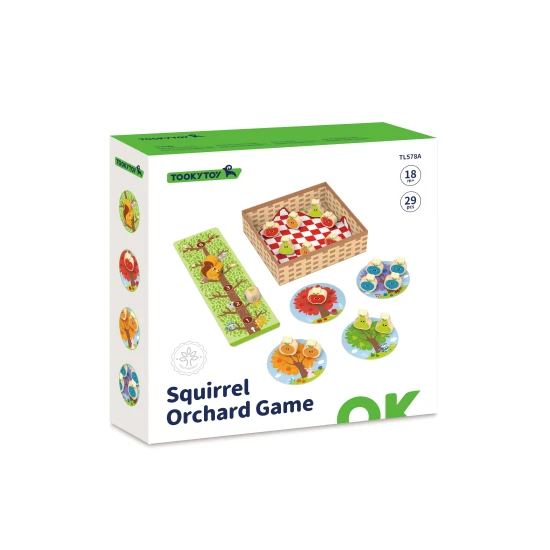Obstgarten-Brettspiel für Kinder