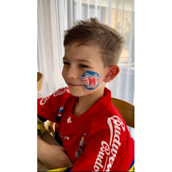 Fröhliche Gesichtsfarben 10 Stück Tooky Toy