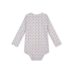 Cozy Hearts UPF 50+ Langarm-Badeanzug