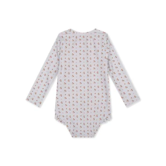 Cozy Hearts UPF 50+ Langarm-Badeanzug