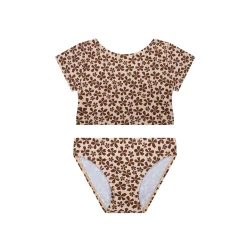 Bikini Crop Top mit UPF 50+ Wild Flower