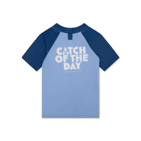 Catch of the Day UPF 50+ Schwimmshirt Blau