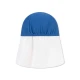 Badekappe mit Nackenschutz und UPF 50+ Blau