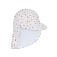 Cozy Hearts Badekappe mit Nackenschutz und UV-Schutz 50+