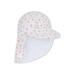 Cozy Hearts Badekappe mit Nackenschutz und UV-Schutz 50+