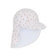 Cozy Hearts Badekappe mit Nackenschutz und UV-Schutz 50+