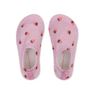Badeschuhe in Erdbeerrot
