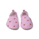 Badeschuhe in Erdbeerrot