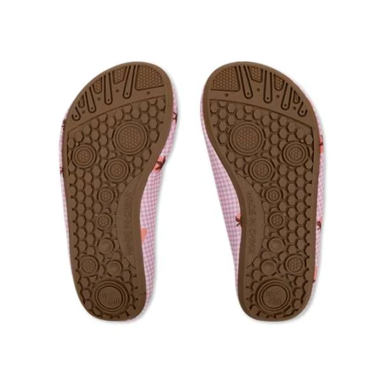Badeschuhe in Erdbeerrot