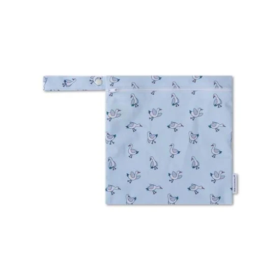 Baby-Badeanzug mit UPF 50+ in Little Seagull Blue