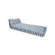 Aufblasbare Liege mit Textilbezug Monaco 180 cm
