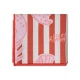 Mikrofaser-Strandtuch Lobster Stripe 180 x 90 cm Swim Essentials