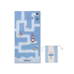 Little Seagull Mikrofaser-Strandtuch 135 x 65 cm