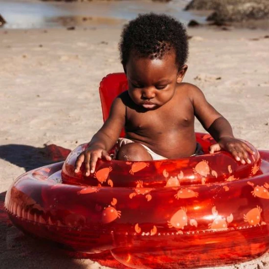 Baby Schwimmring Oh Crab Swim Essentials mit Sitz und Krabben Motiv