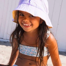 Wendehut mit LSF 50+ Florish Gelb