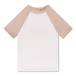 Schwimmshirt mit UPF 50+ Brauner Leopard