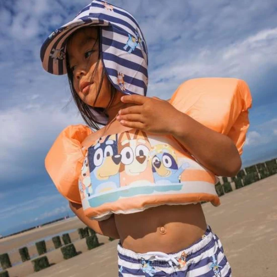 Stilvolle und sichere Schwimmweste mit Ärmeln für Kinder Swim Essentials Bluey