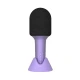 Lila Mikrofon Glitter Grove Purple – Bluetooth-Mikrofon mit Glitzer, Stimmeffekten und Spaß für Kinder.