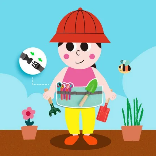 Gartengürtel für den kleinen Gärtner