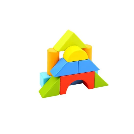 Kinderspiel mit Bausteinen