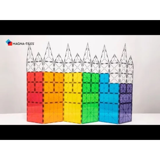 Original 100-teiliger Magnetbausatz MAGNA-TILES