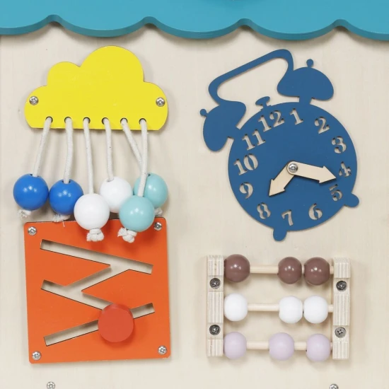 Ein Haus mit Schlössern Türkis