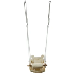 Teddybärschaukel beige