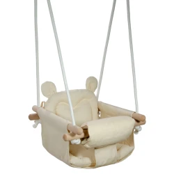 Teddybärschaukel beige