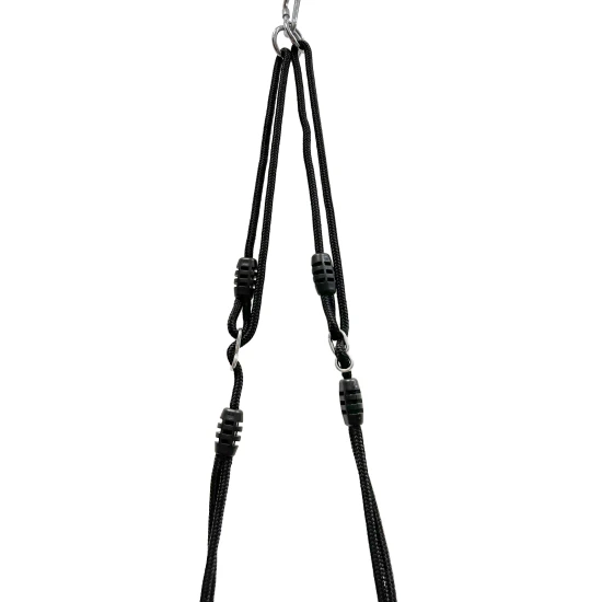 Türkisfarbene Kunststoffschaukel