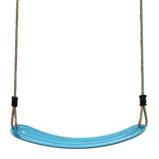 Kunststoffschaukel, flexibel, türkis