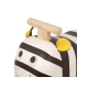 Holz-Rutscher Zebra