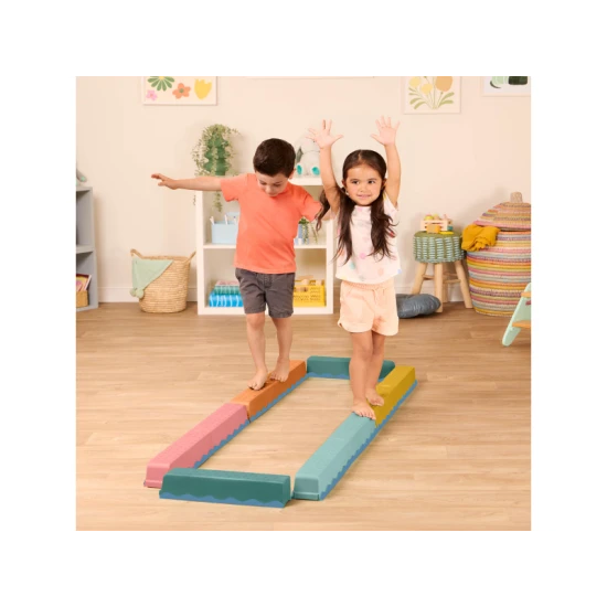 Balancier-Parcours Balance & Hop 10-tlg.