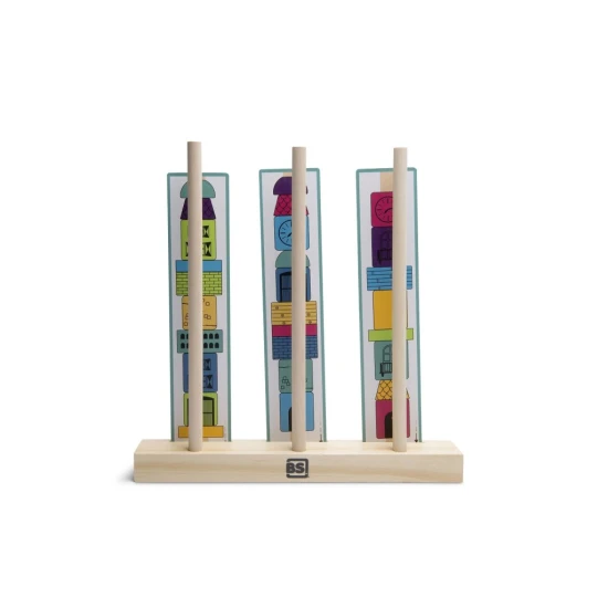 Logikspiel – Türme bauen – BS Toys BS_GA370